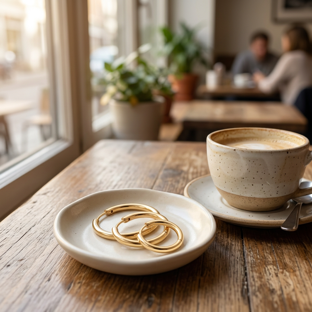 AI-generated cafe lifestyle concept